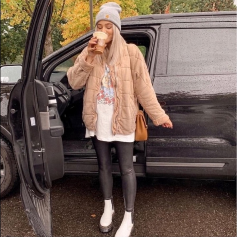 Free People Dolman Quilted Jacket